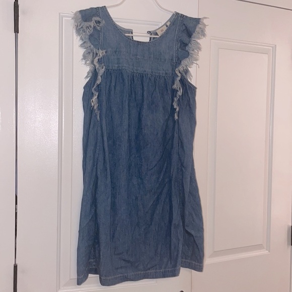 AGJeans denim dress. Size M. Fun for fall or cool summer nights! Very soft. - Picture 3 of 3